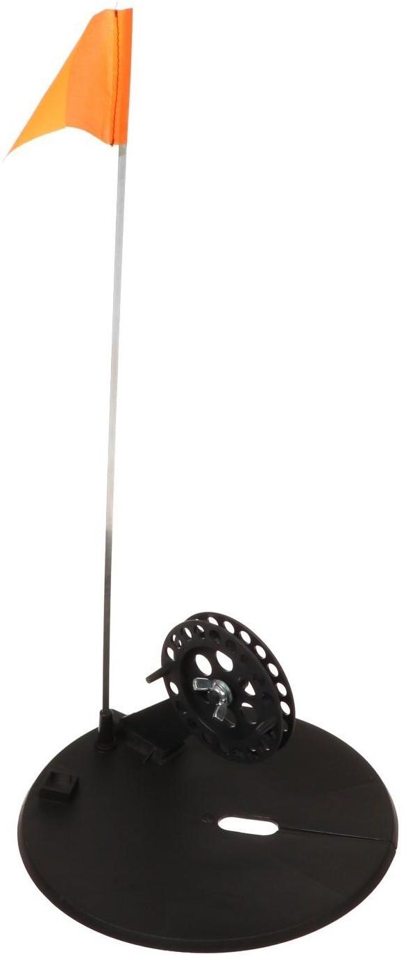 Жерлица Yaman, с угловой пластиковой стойкой, d-210 мм, катушка 90 мм