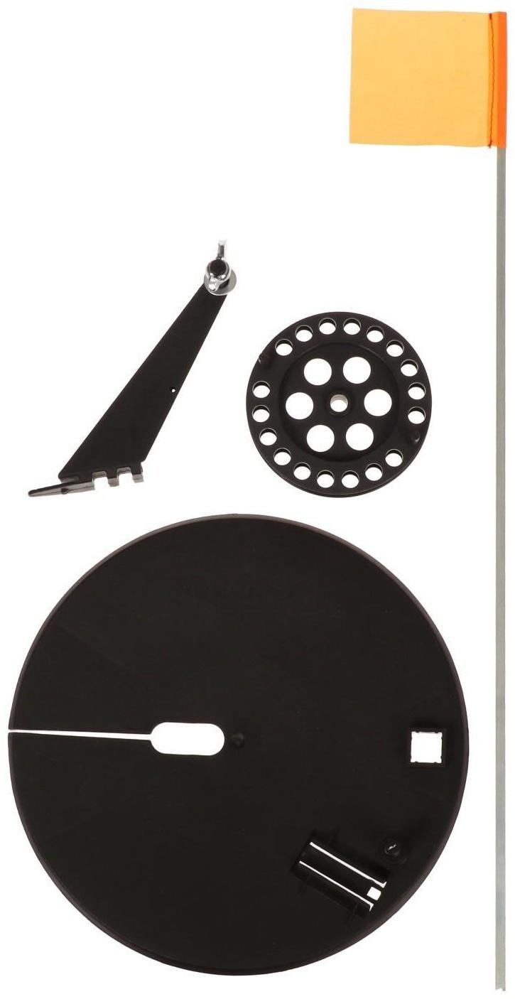 Жерлица Yaman, с угловой пластиковой стойкой, d-210 мм, катушка 90 мм