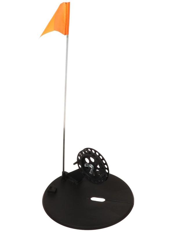 Жерлица Yaman, с угловой пластиковой стойкой, d-210 мм, катушка 90 мм