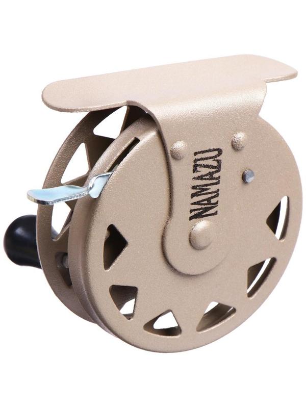 Катушка проводочная Namazu Eagle, алюминиевая, 2 подшипника, р. 5,5 см