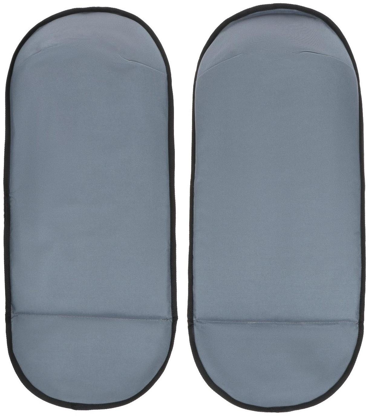 Наколенники рыболовные СЛЕДОПЫТ Виртуоз Premium, 27х66 см, цвет серый, пара