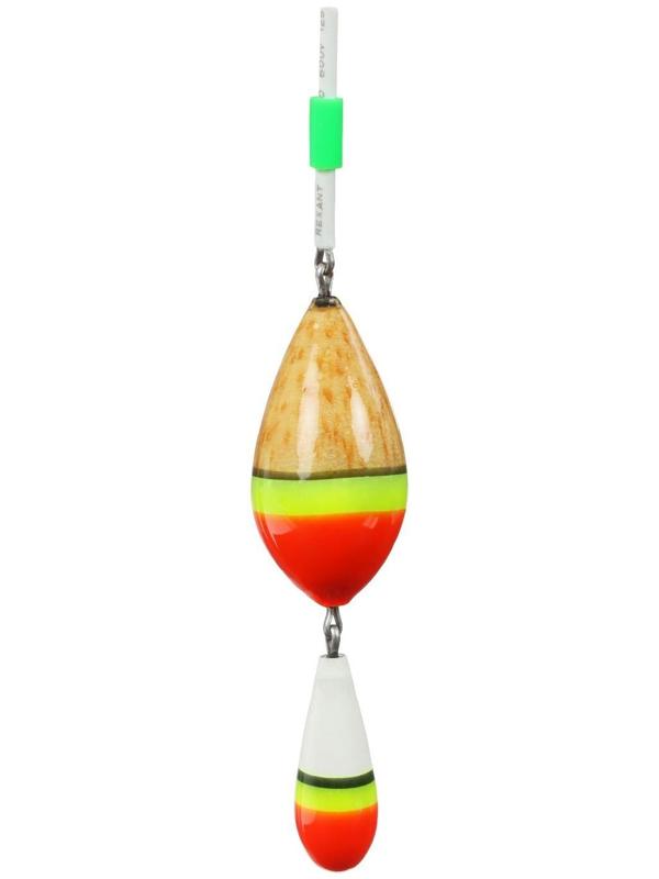 Поплавок зимний ЯМАН Капля двойной, бальса, 2.5 г, цвет микс, упаковка 5 шт.