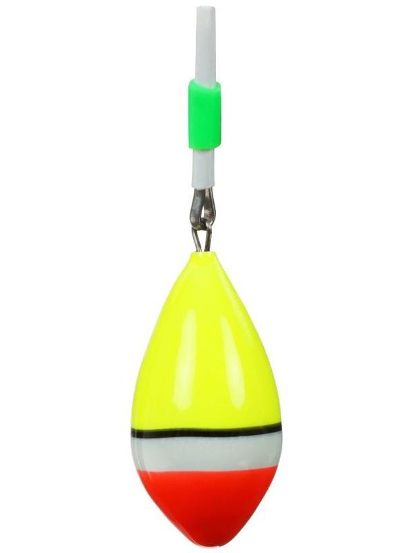 Поплавок зимний ЯМАН Капля одинарный, бальса, 2.0 г, цвет микс, упаковка 5 шт.