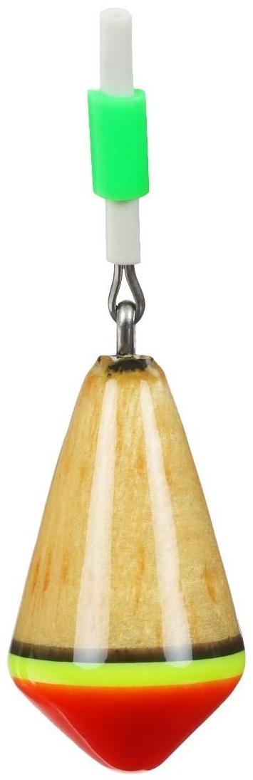 Поплавок зимний ЯМАН Юла одинарный, бальса, 1.0 г, цвет микс, упаковка 5 шт.