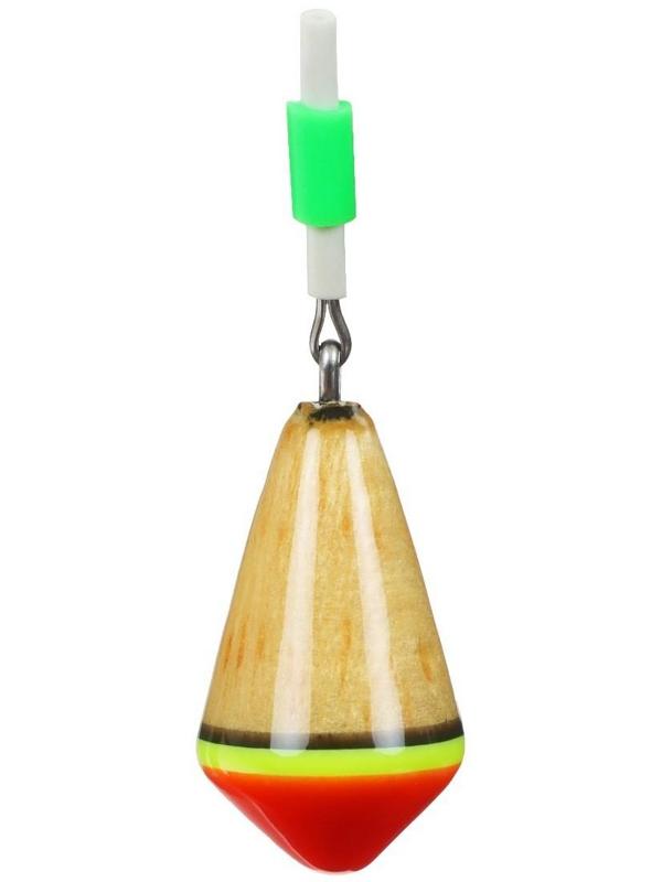 Поплавок зимний ЯМАН Юла одинарный, бальса, 1.0 г, цвет микс, упаковка 5 шт.