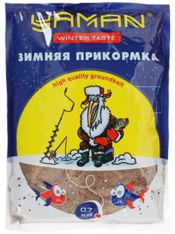 Прикормка Yaman Winter Taste Лещ зимняя, шоколад, цвет коричневый, 700 г.