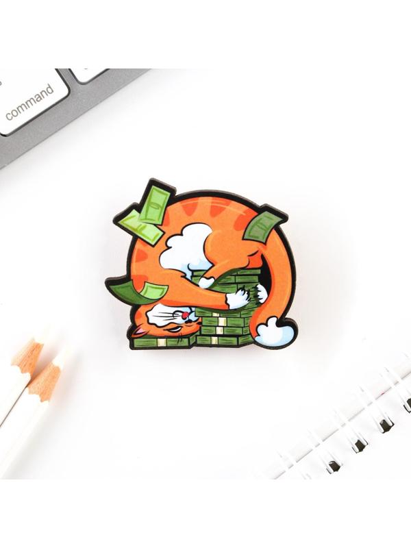 Значок «Оберег на достаток», 4 х 3,5 см