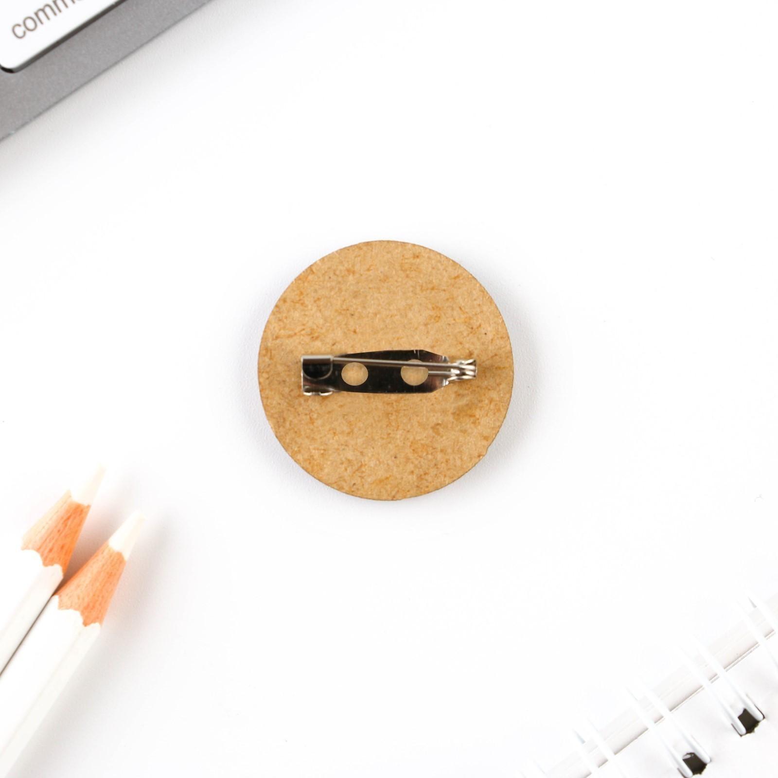 Значок «Бесите», 3 х 3 см