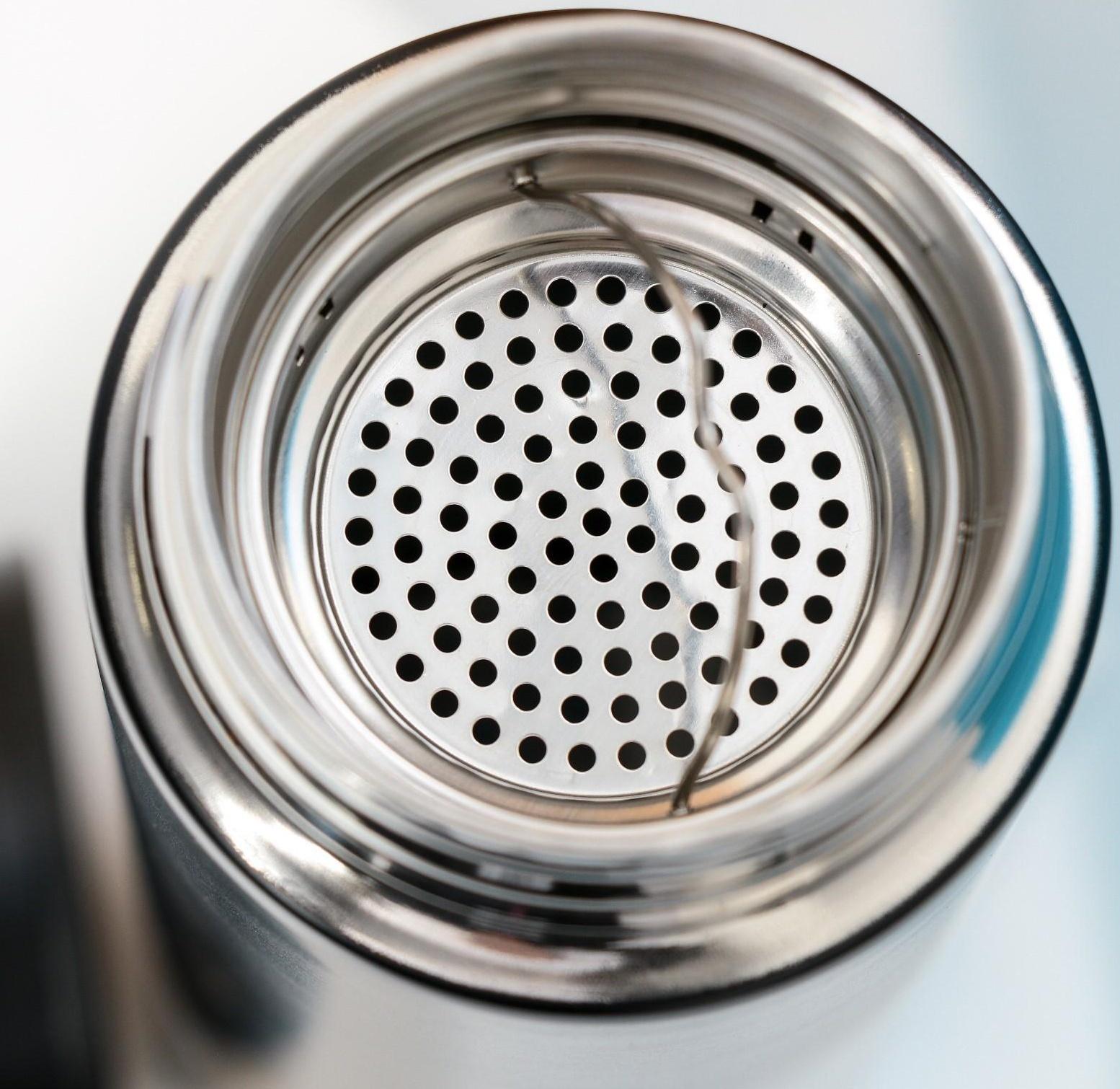 Термос с индикатором температуры Mode Forrest, 500 мл черный, сохраняет тепло 8-10 ч