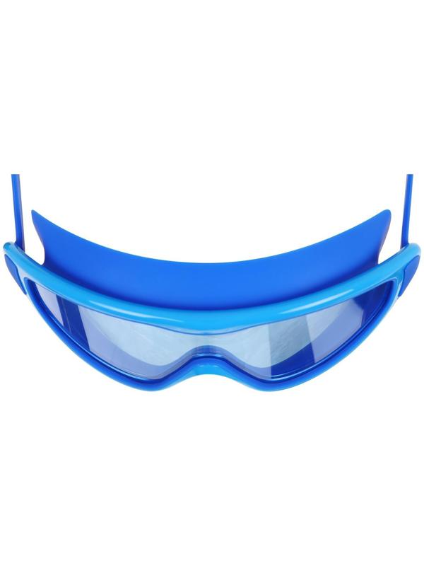 Очки-полумаска для плавания с берушами, детские, UV защита