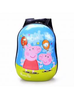 Детский рюкзак Свинка Пеппа (Peppa Pig) голубой