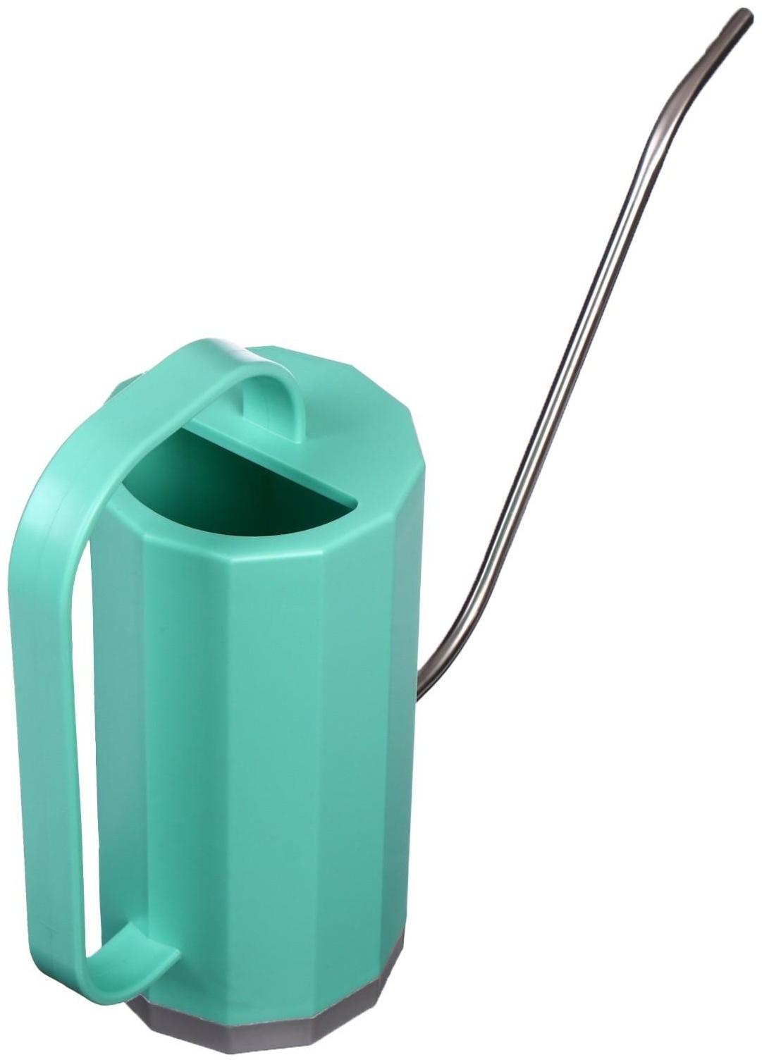 Лейка, 1,2 л, без рассеивателя, зелёная