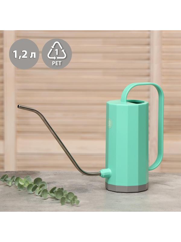 Лейка, 1,2 л, без рассеивателя, зелёная