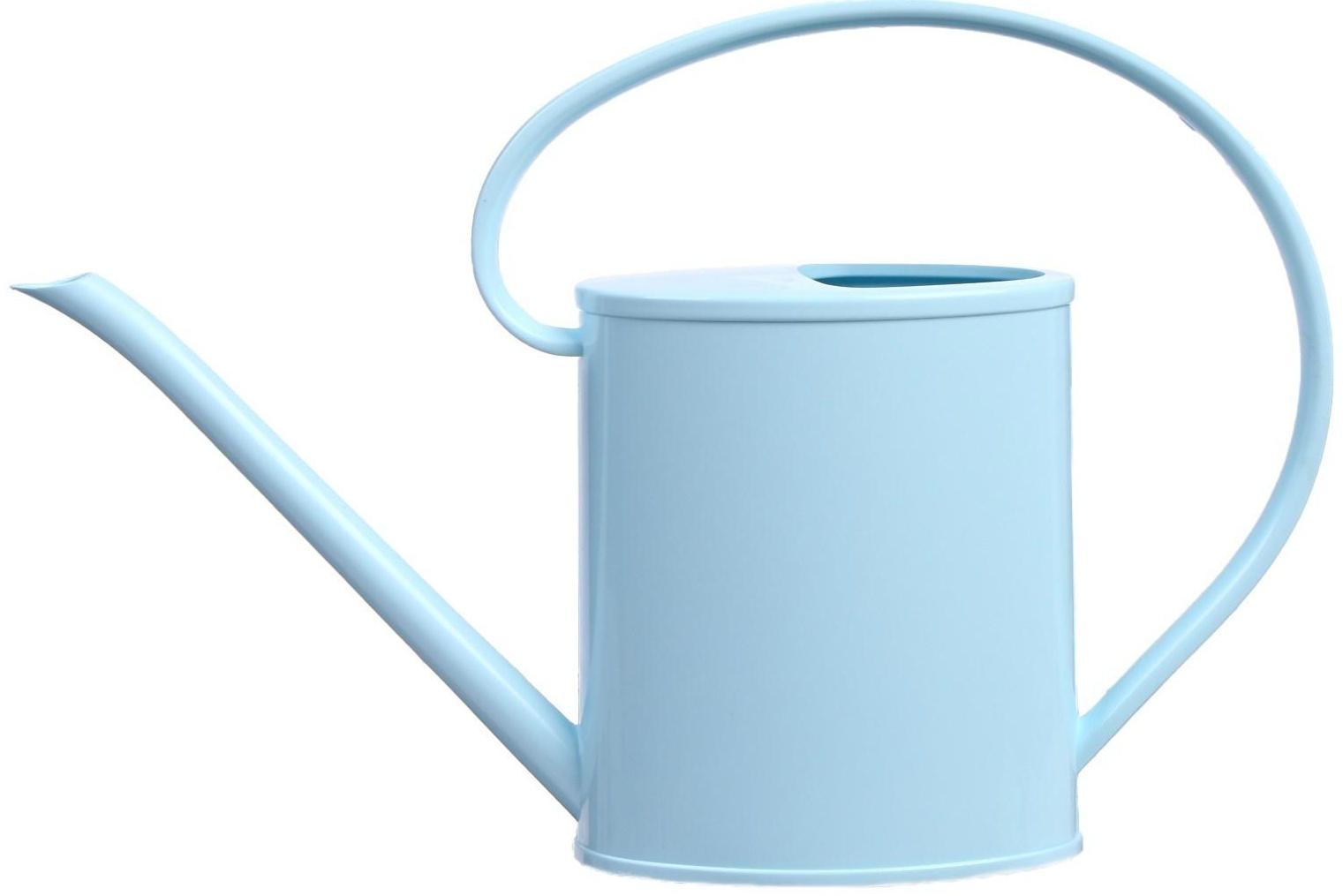 Лейка, 1,2 л, без рассеивателя, голубая