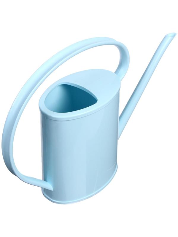 Лейка, 1,2 л, без рассеивателя, голубая