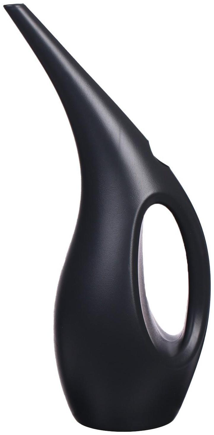 Лейка, 1,5 л, без рассеивателя, чёрная