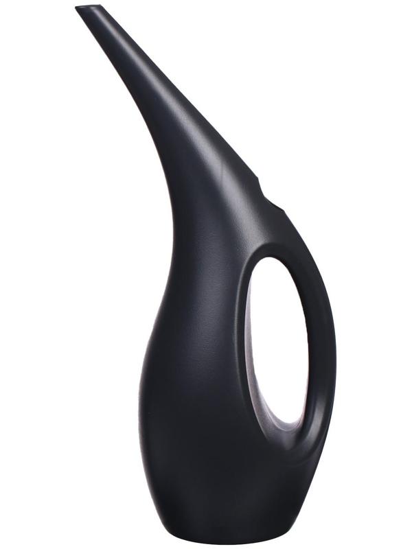 Лейка, 1,5 л, без рассеивателя, чёрная