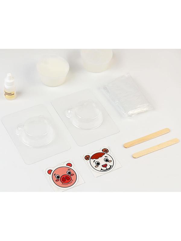 Мыло-картинка «Свинка и барашек»