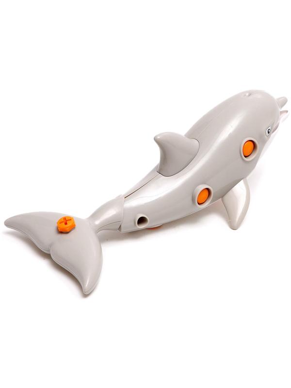 Конструктор винтовой «Дельфин», с отвёрткой, 15 элементов