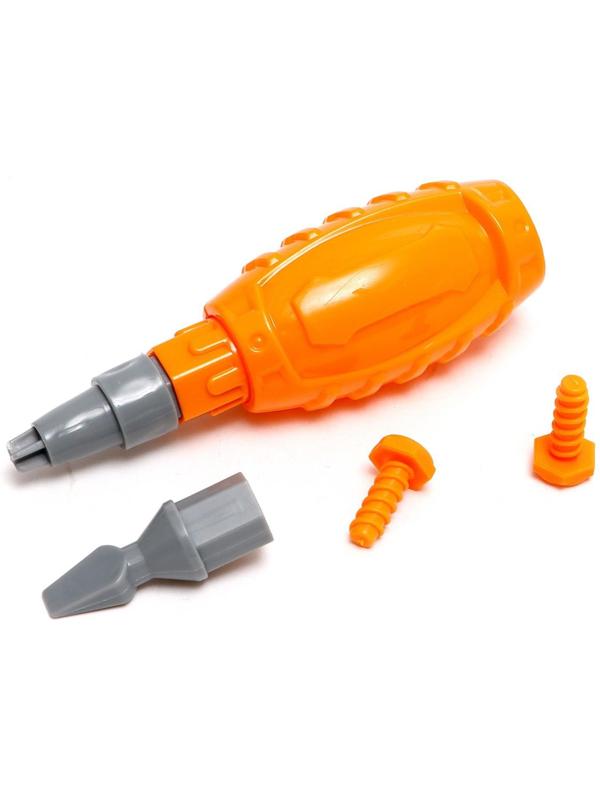 Конструктор винтовой «Дельфин», с отвёрткой, 15 элементов