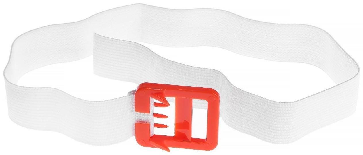 Жгут медицинский кровоостанавливающий, с пряжкой и крючком, 60 х 2,5 см