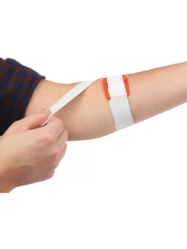 Жгут медицинский кровоостанавливающий, с пряжкой и крючком, 60 х 2,5 см