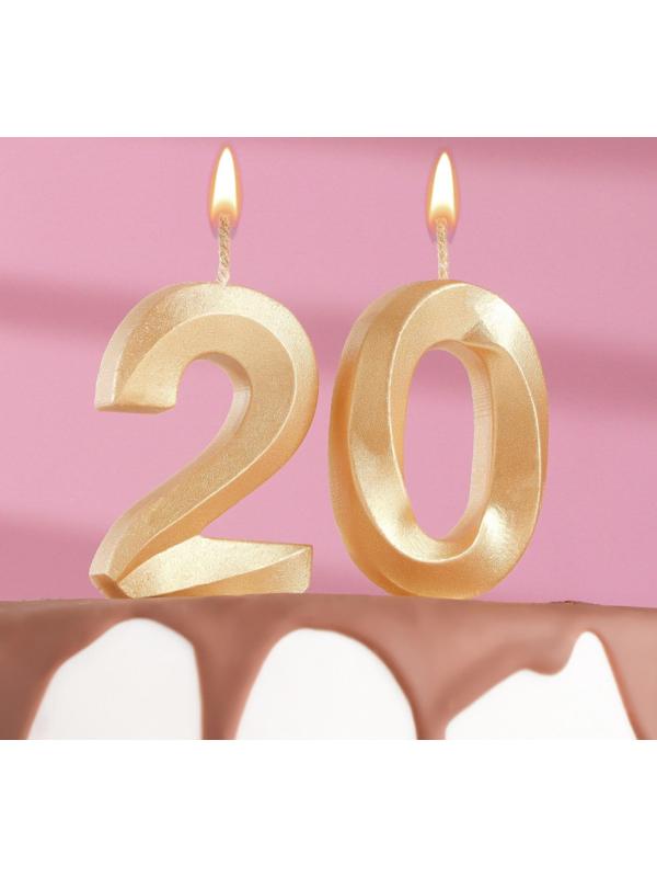 Свеча в торт юбилейная 