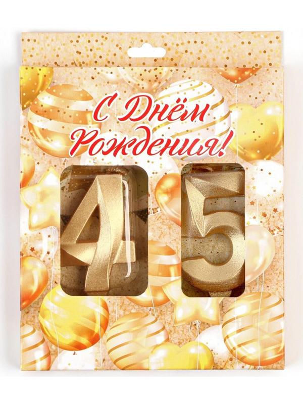 Свеча в торт юбилейная 