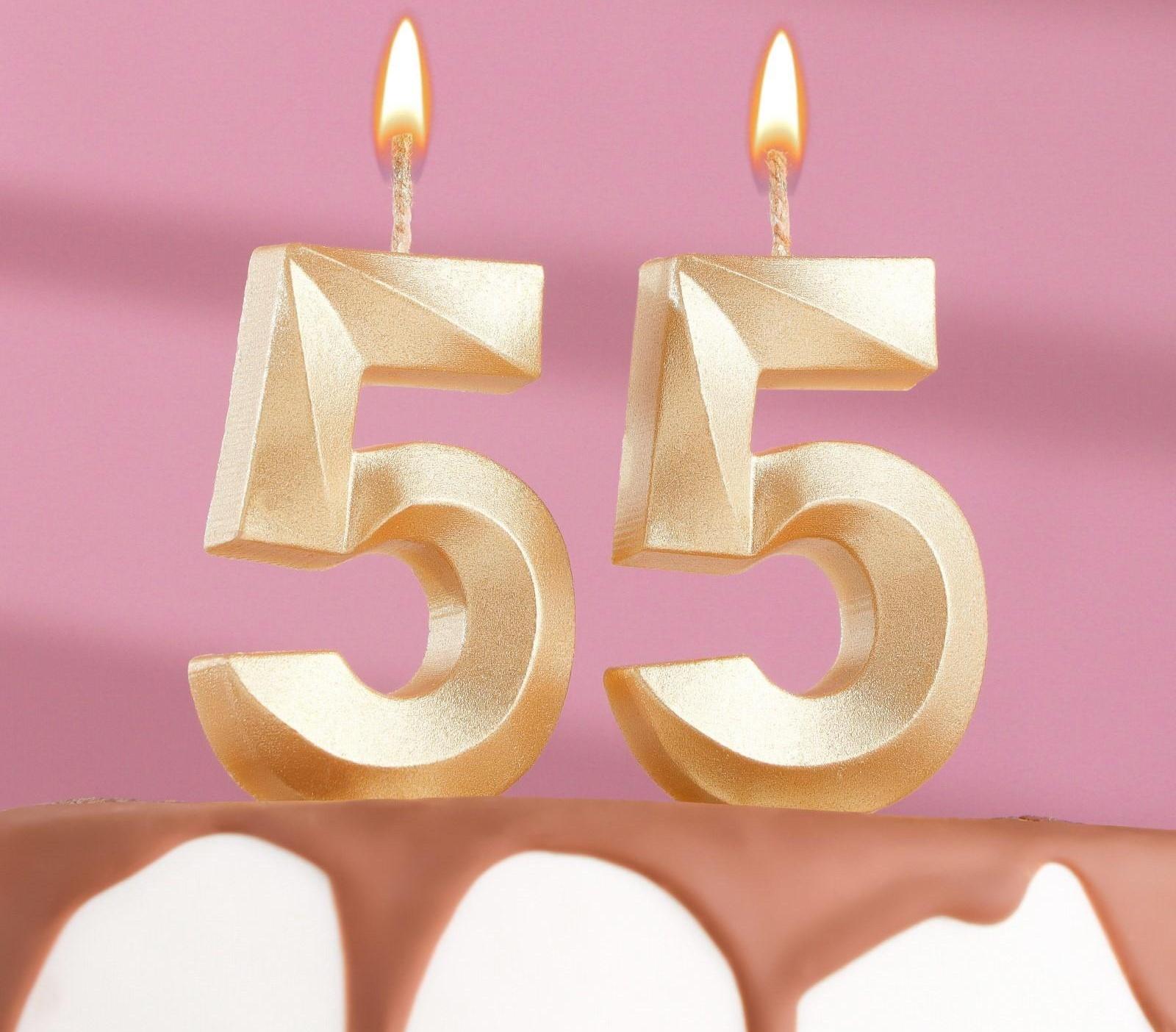 Свеча в торт юбилейная 