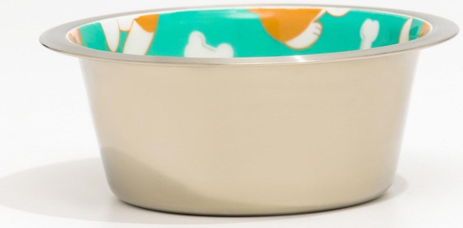 Миска стандартная цветная чаша, 200 мл