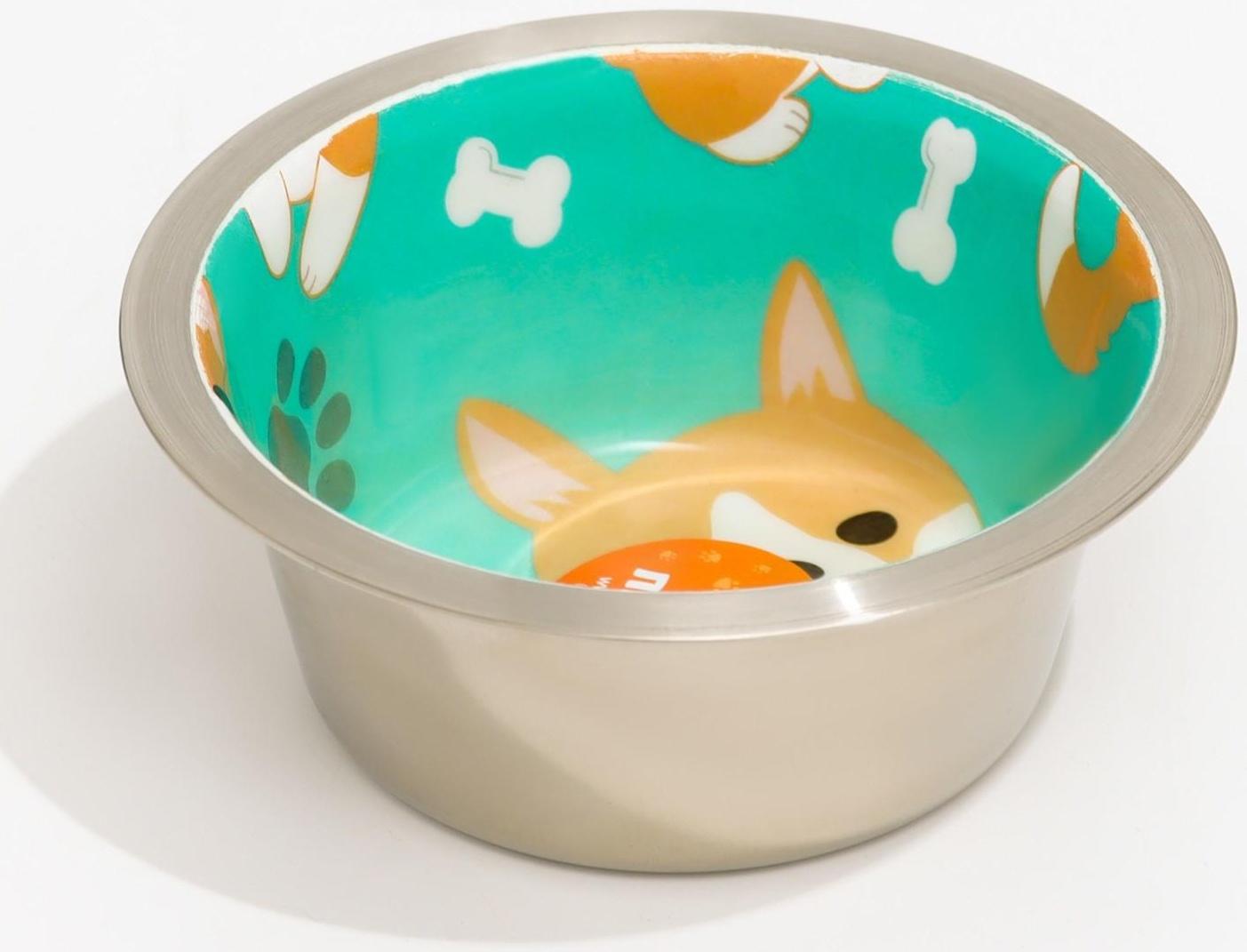 Миска стандартная цветная чаша, 200 мл