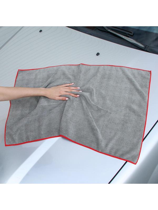 Салфетка из микрофибры пушистая, универсальная, 50 х 80 см, 250 г/м²