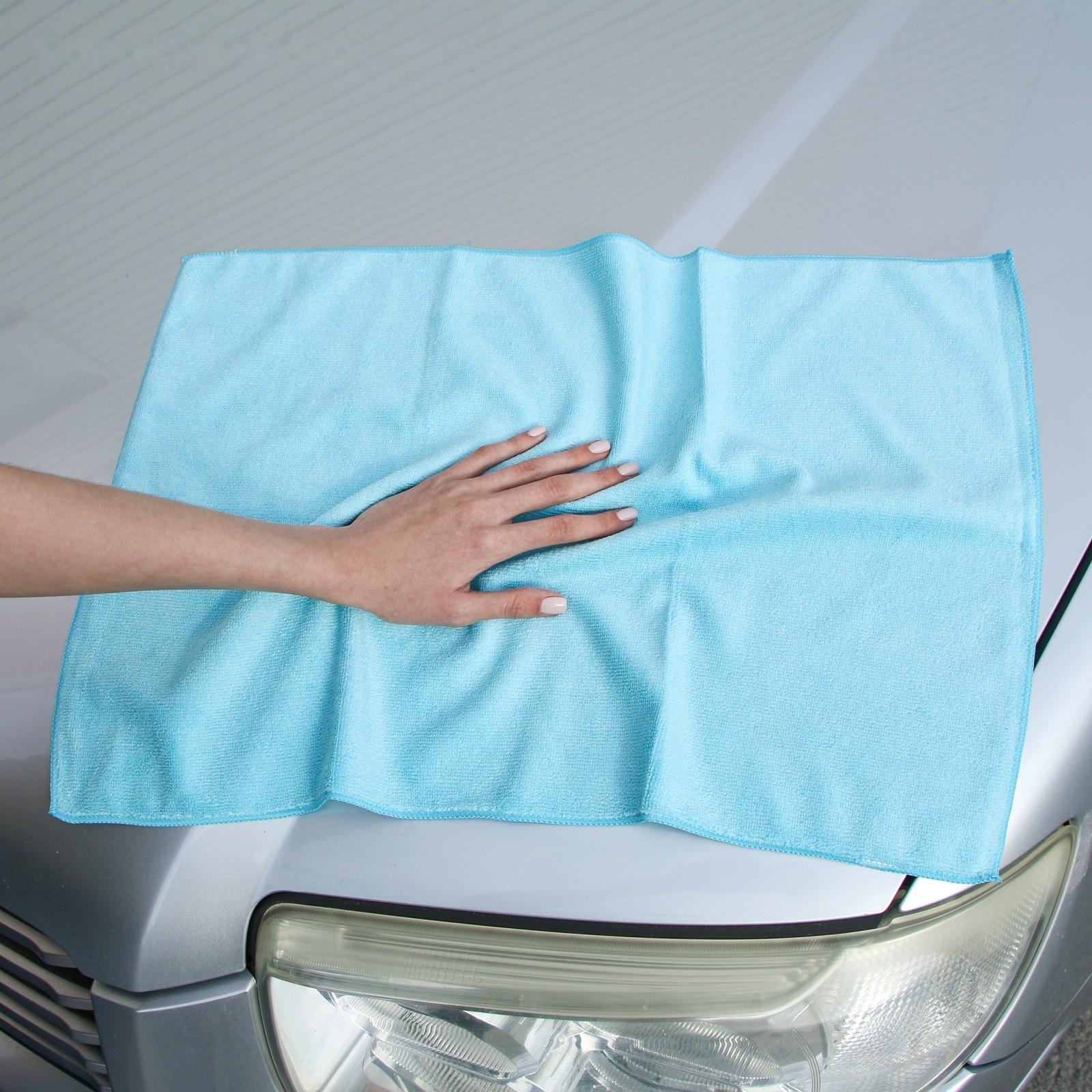 Салфетка из микрофибры, универсальная, 40 х 60 см, 250 г/м²