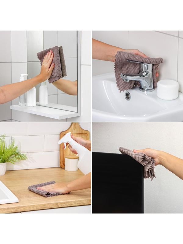 Салфетка микрофибра Raccoon «Орион», 30×30 см, картонный конверт