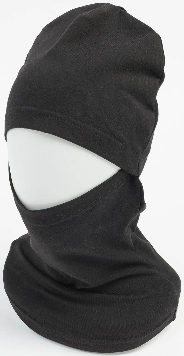 Балаклава кулирная гладь, цвет чёрный