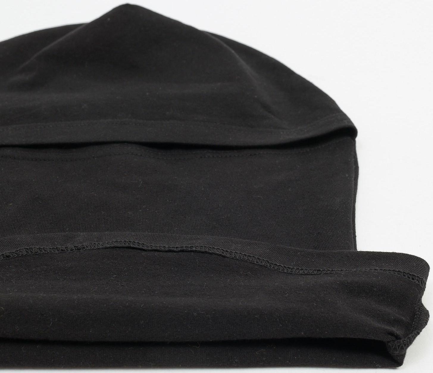 Балаклава кулирная гладь, цвет чёрный