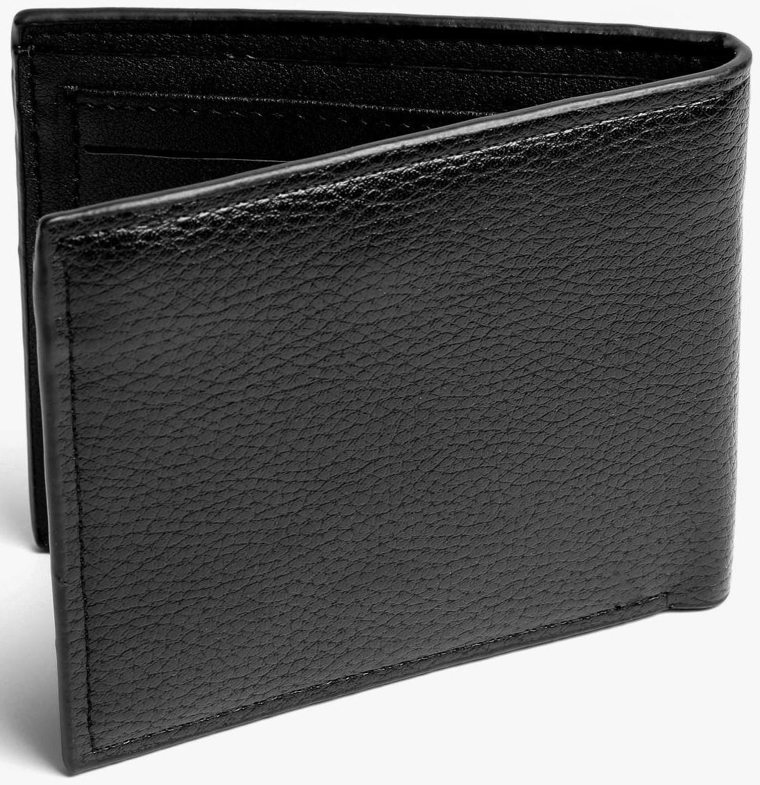 Бумажник из искусственной кожи «President», 12 x 10 см, чёрный