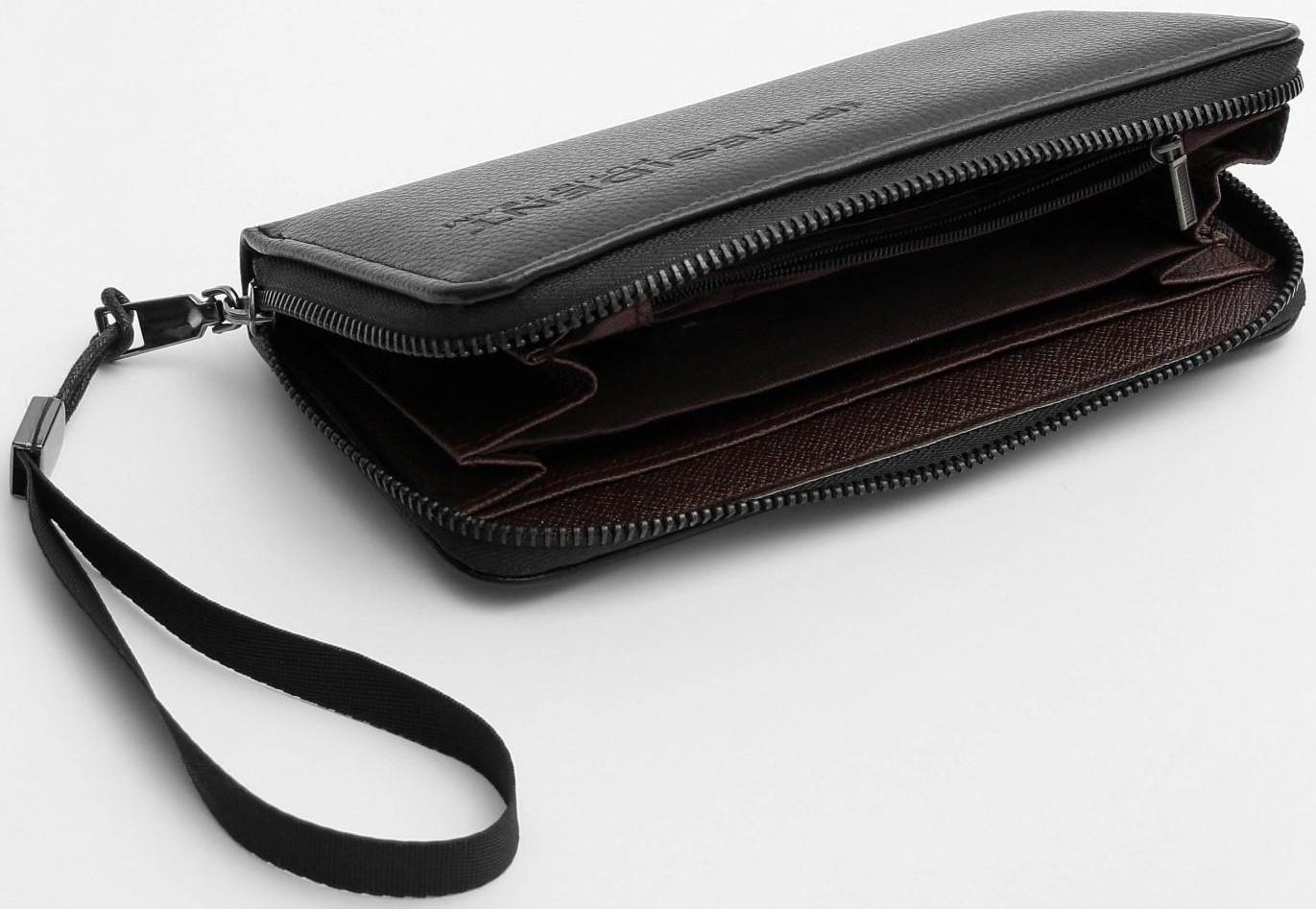 Портмоне с молнией «President», 19 x 9,5 x 1,5 см