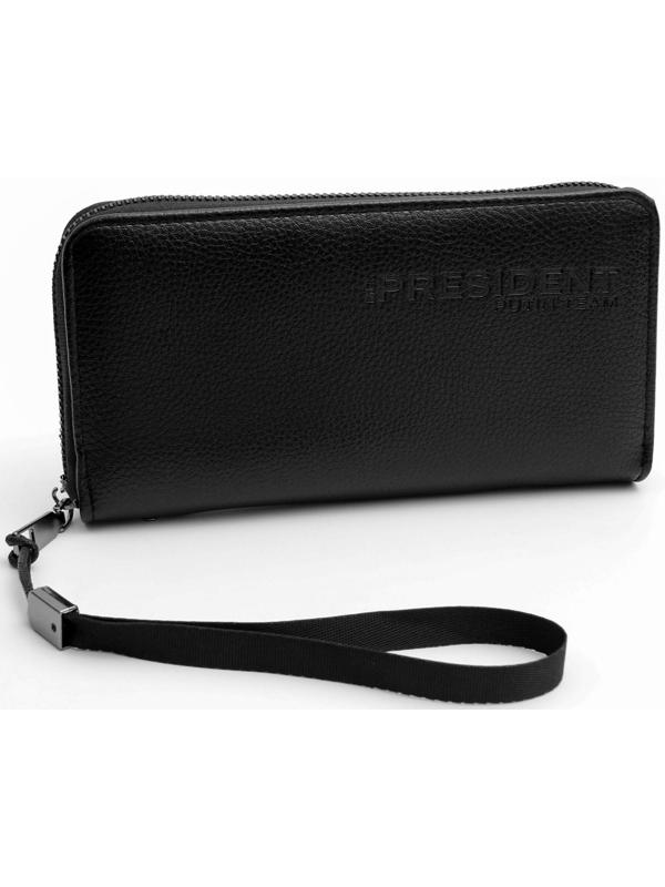 Портмоне с молнией «President», 19 x 9,5 x 1,5 см
