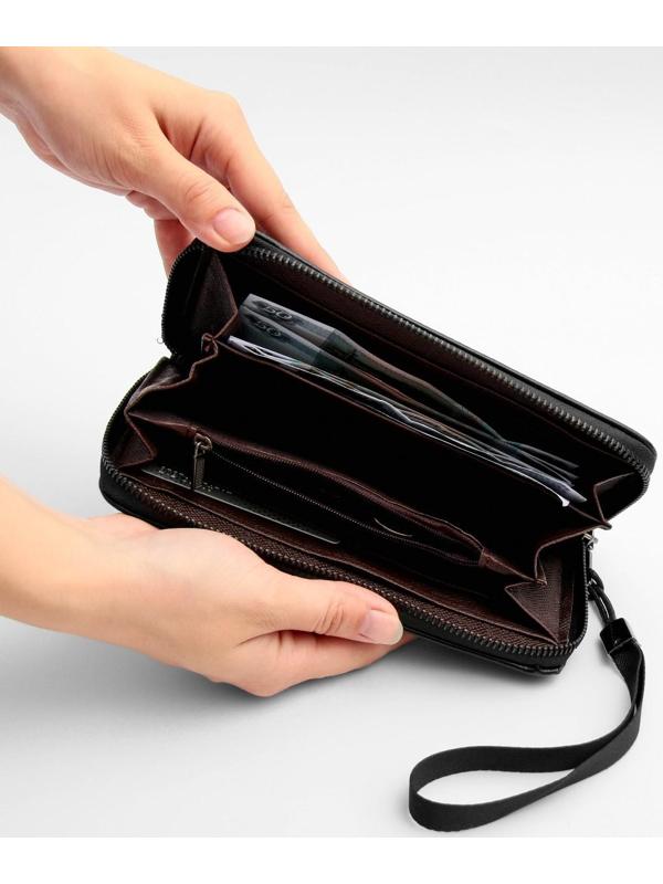 Портмоне с молнией «President», 19 x 9,5 x 1,5 см