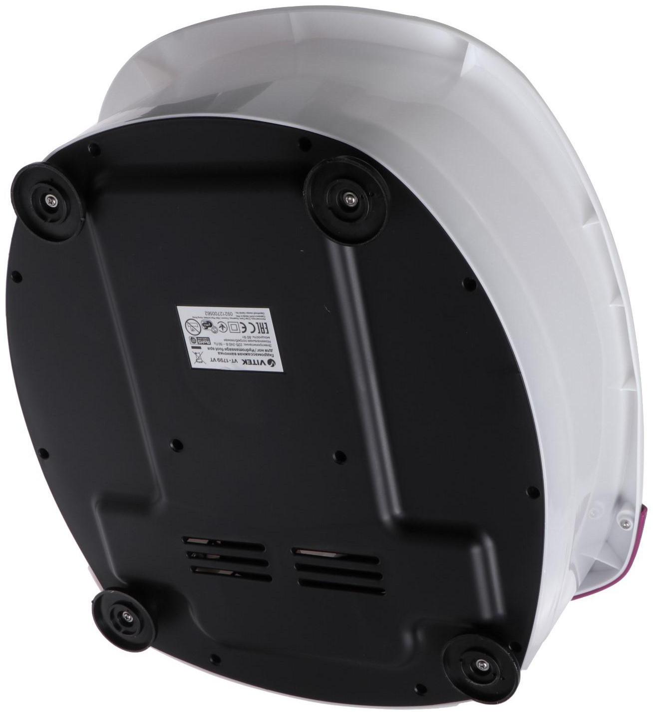 Массажная ванночка для ног Vitek VT-1799 VT, 80 Вт, 3 режима, 4 ролика, подогрев