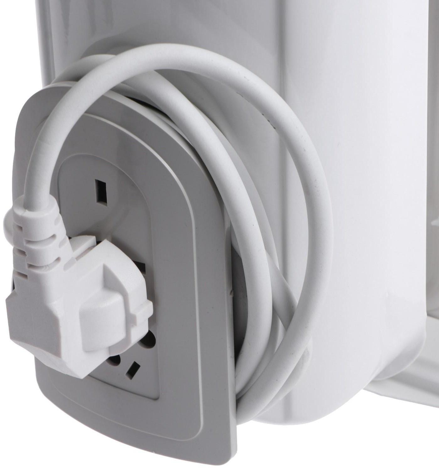 Обогреватель Vitek VT-1711 W, масляный, 1000/1500/2500 Вт, 13 секций, до 30 м²