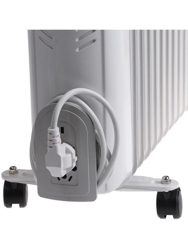 Обогреватель Vitek VT-1711 W, масляный, 1000/1500/2500 Вт, 13 секций, до 30 м²