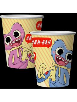 Стакан бумажный «Зубакисси и Зубабасси», в наборе 6 штук, 250 мл