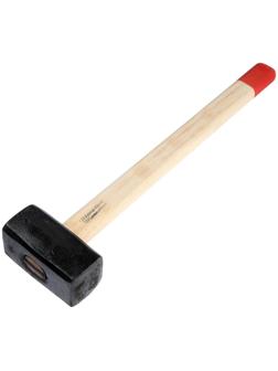 Кувалда Сибртех 10963, кованая головка, деревянная рукоятка 650 мм, 6000 г