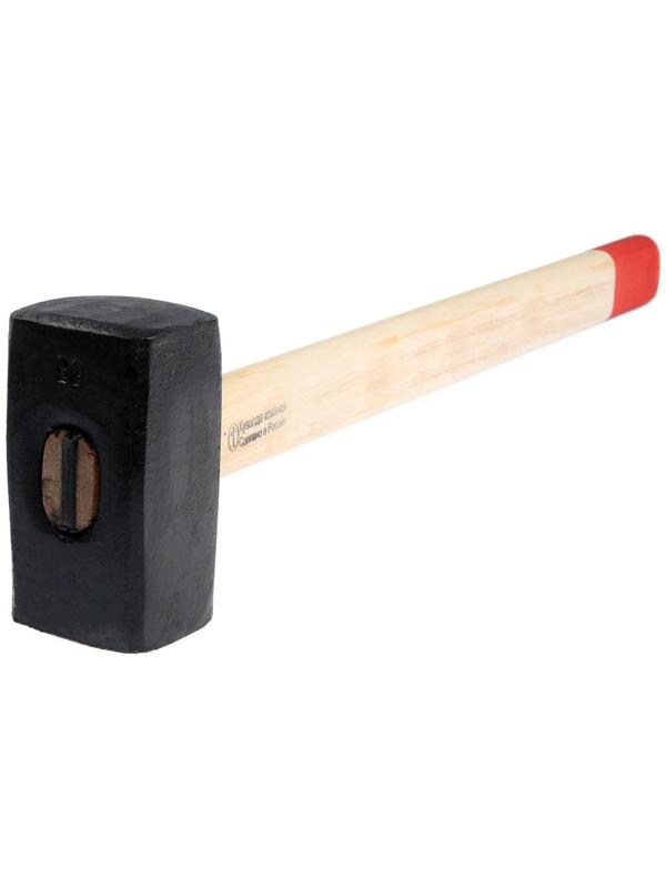Кувалда Сибртех 10963, кованая головка, деревянная рукоятка 650 мм, 6000 г