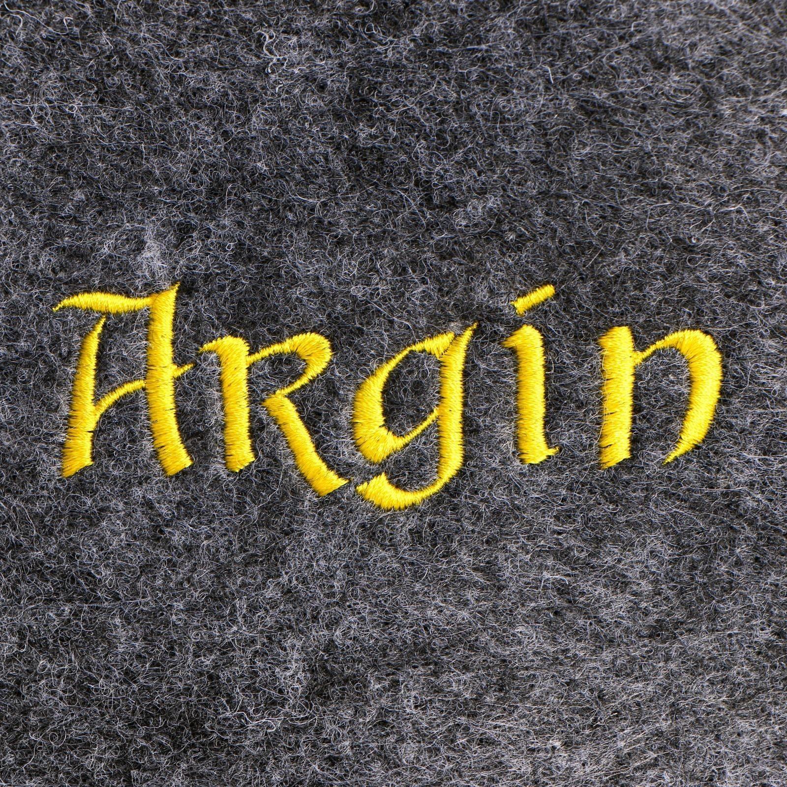 Шапка для бани с вышивкой 