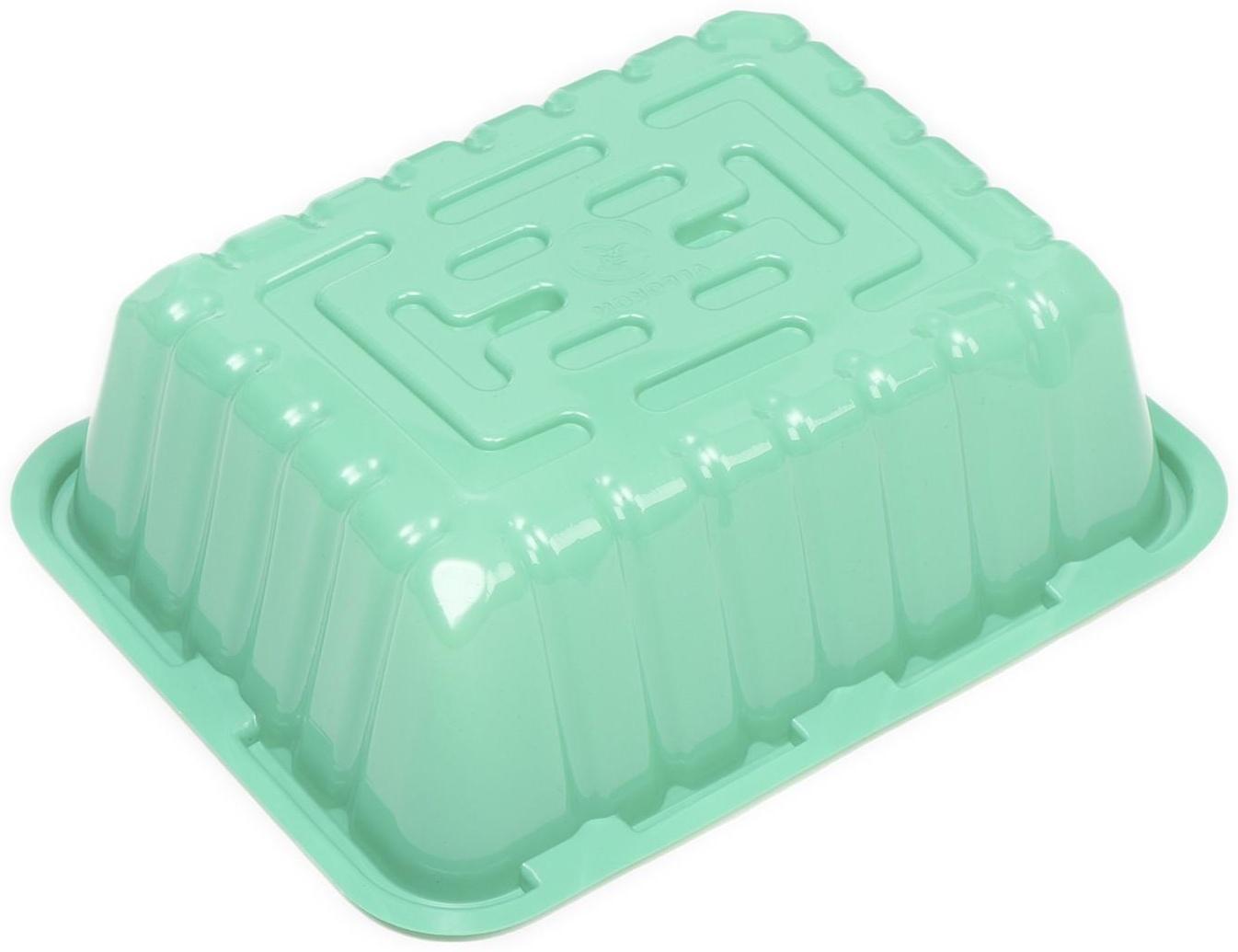 Мини-парник для рассады, 21,5 × 17 × 13 см, без вставок, зелёный