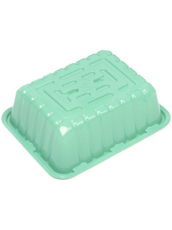 Мини-парник для рассады, 21,5 × 17 × 13 см, без вставок, зелёный