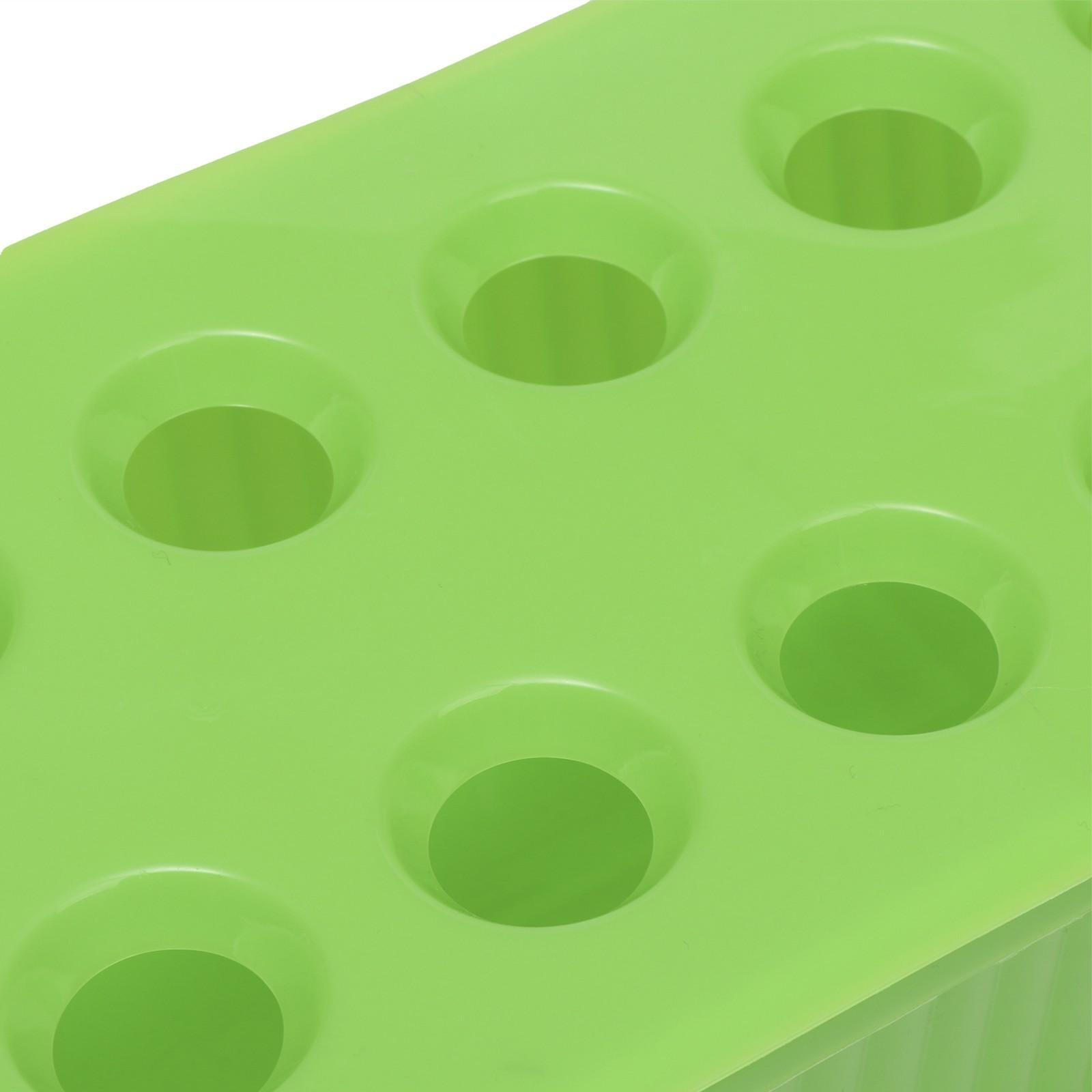 Ящик для рассады, 29 × 16 × 8,5 см, 2,5 л, 10 лунок, зелёный, Greengo